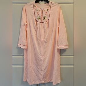 Vintage Komar Robe & Nightgown Matching 2 Piece Set